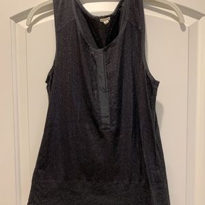 Dark Gray Sequin Tank